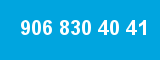 906 830 40 41 906 830 40 41